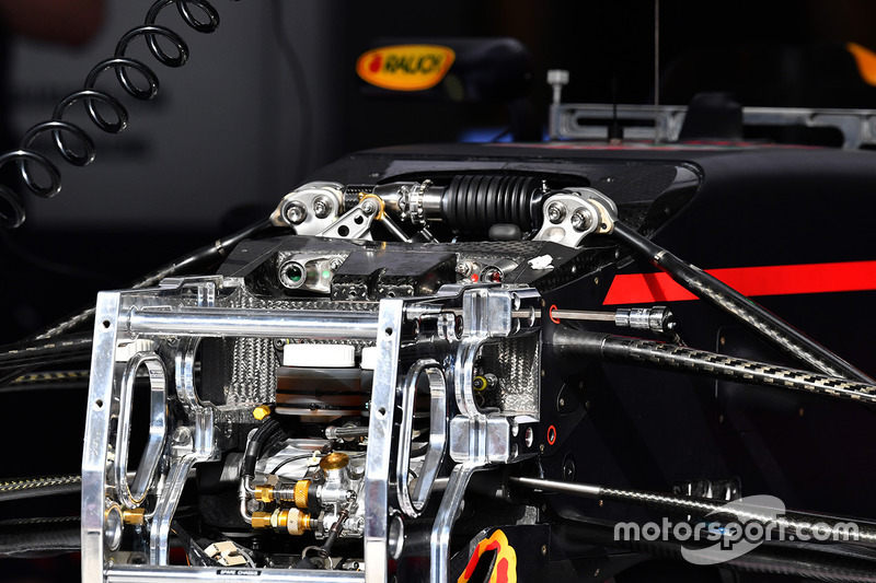 Detalle del chasis del Red Bull Racing RB13