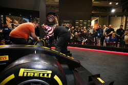 The Pirelli stand