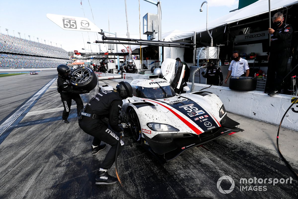 #55 Mazda Motorsports Mazda DPi: Oliver Jarvis, Jonathan Bomarito, Harry Tincknell