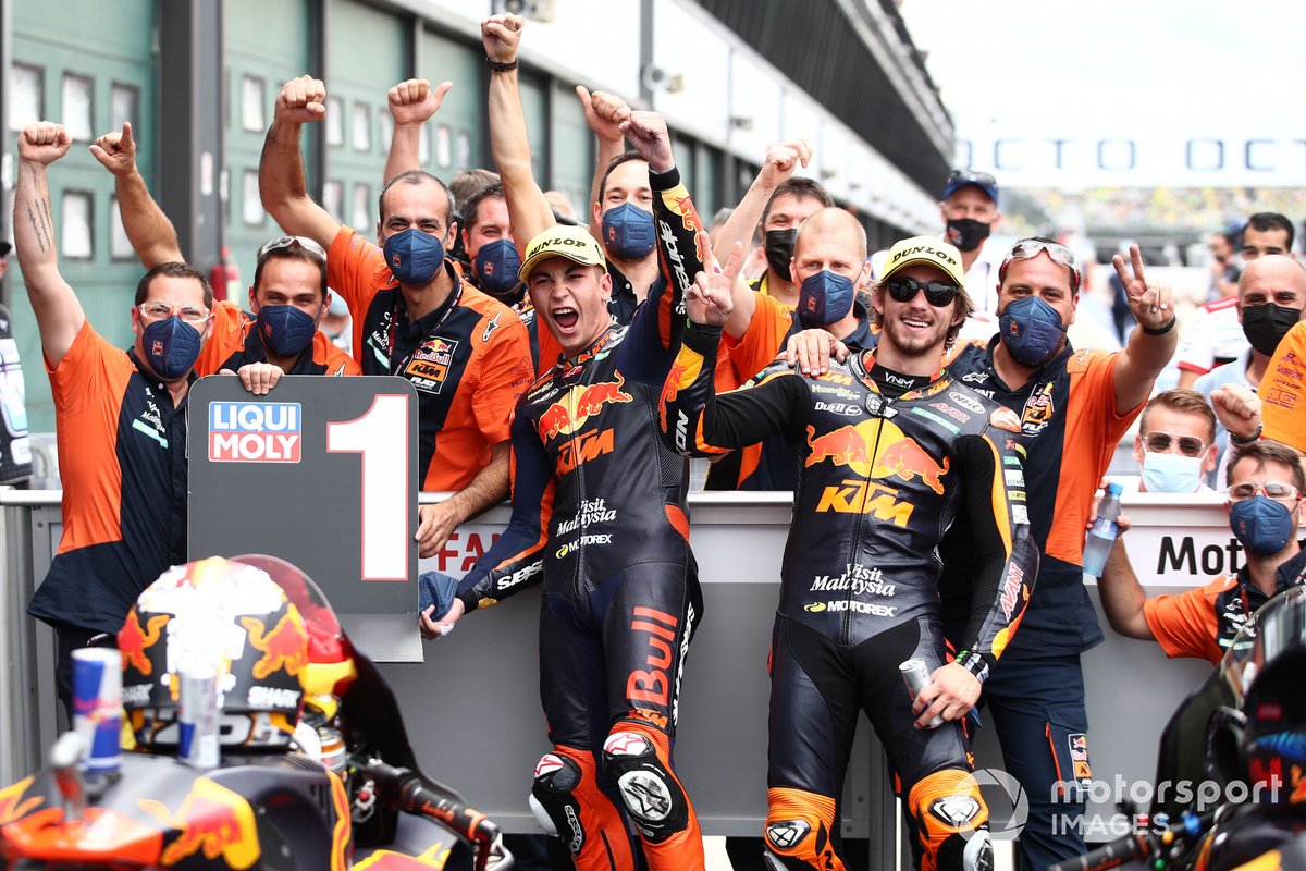 Remy Gardner, Red Bull KTM Ajo, Raul Fernandez, Red Bull KTM Ajo