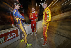 Alexander Rossi, Herta - Andretti Autosport, Honda; Marco Andretti, Andretti Autosport, Honda; Ryan
