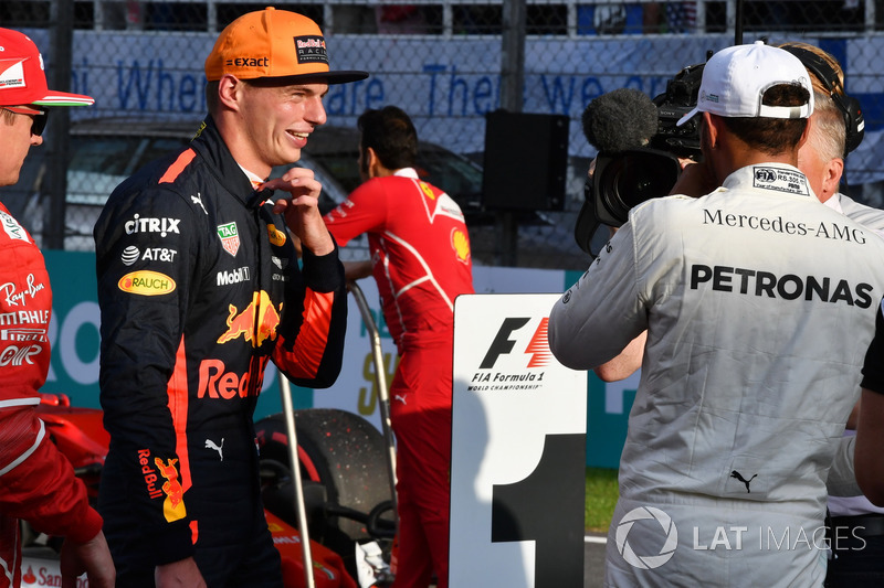 Max Verstappen, Red Bull Racing in parc ferme