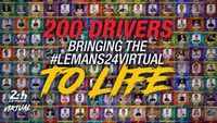 24h Le Mans virtuell: 50 Teams, 200 Fahrer!