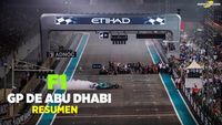 El GP de Abu Dhabi, el último de la temporada F1 2022, esto pasó...
