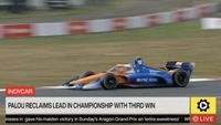 IndyCar: Palou recovers from Turn 1 chaos to win