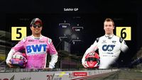 ¡La parrilla de salida del vibrante GP de Sakhir 2020 de F1!