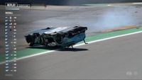 Le gros crash de l'Aston Martin #33 aux 6H de Monza
