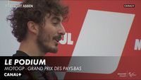 Le podium du Grand Prix des Pays-Bas