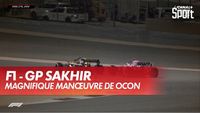 Magnifique manœuvre d'Esteban Ocon sur Lance Stroll