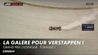 Max Verstappen se retrouve lui aussi dans les graviers