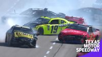 Multiple Xfinity playoff drivers wreck after restart at Texas