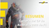¡QUÉ CARRERA...! Así fue el GP de AUSTRALIA 2022 de F1
