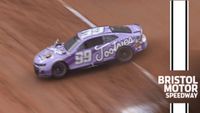 Suárez falls from sixth after spin in his Cup Series heat race at Bristol