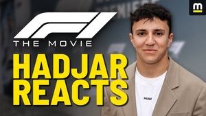 Isack Hadjar gears up for the F1 Movie premiere