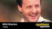 1988 Safari Rally, interview with Miki Biasion