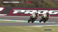 WorldSBK: Phillip Island Race 2 finish