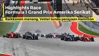Highlights Race Austin | Hasil F1 GP Amerika Serikat 2018