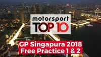 Top 10 Highlights Free Practice | GP Singapura 2018