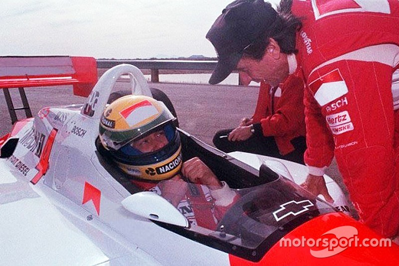 A história do teste de Senna com um carro da Indy