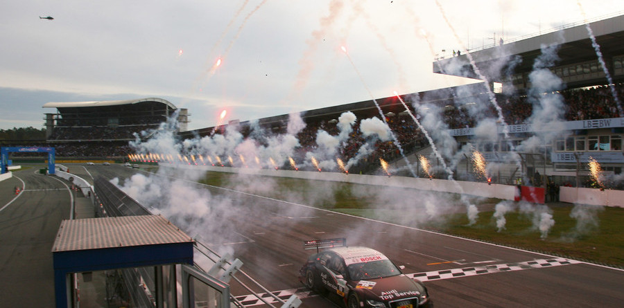 Scheider, Audi take Hockenheim and the title Scheider, Audi take Hockenheim and the title