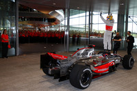 Hamilton and McLaren celebrate championship Hamilton and McLaren celebrate championship