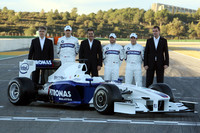 BMW pull the covers off the new F1.09 BMW pull the covers off the new F1.09