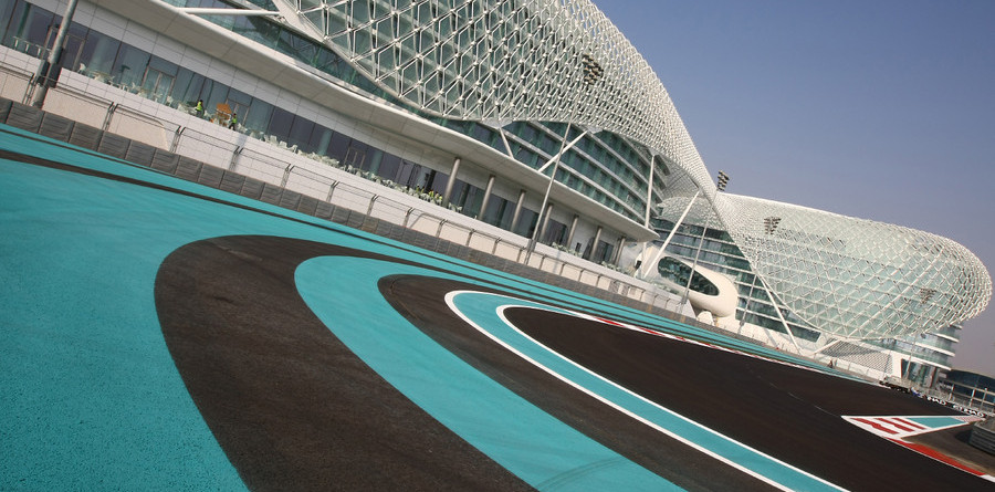 Formula One races into the desert sunset of Abu Dhabi Formula One races into the desert sunset of Abu Dhabi