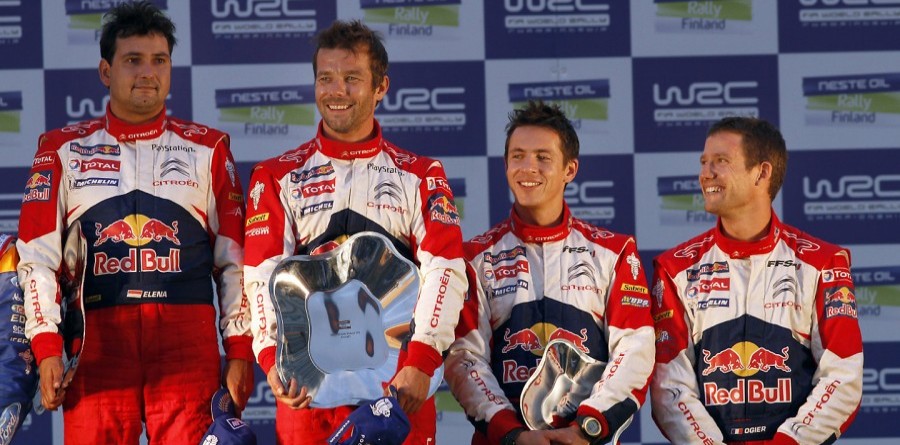 Citroën Scores Double WRC Podium At Rally Finland Citroën Scores Double WRC Podium At Rally Finland