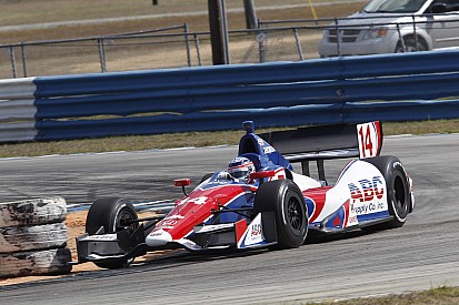 A.J. Foyt's Sato quickest in testing at Sebring