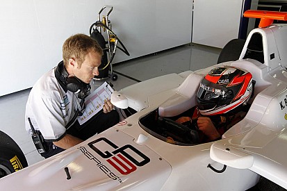Raikkonen jokes after testing GP3 car