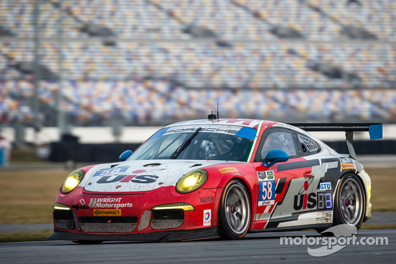 Snow Racing's UIS Porsche fielded by Wright Motorsports finishes third in class in Rolex 24