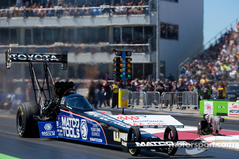 Brown posted best Top Fuel qualifying time at Pomona