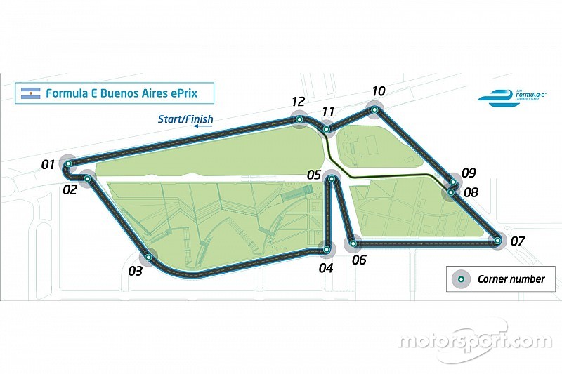 Formula E unveils track for Buenos Aires Eprix