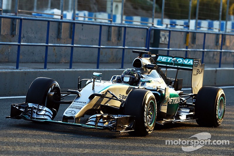 Mercedes vuelve a trabajar con el nuevo F1 W06