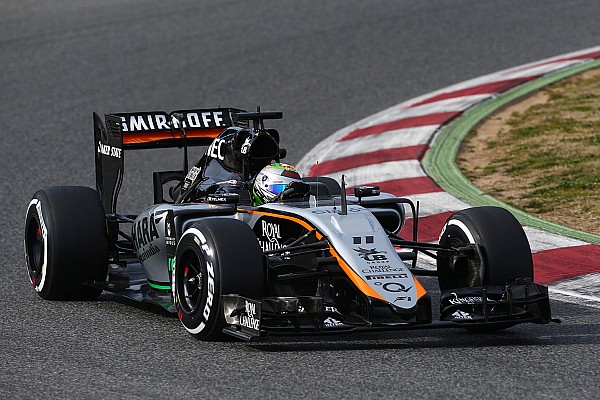Sergio Perez admits Force India is behind its rivals