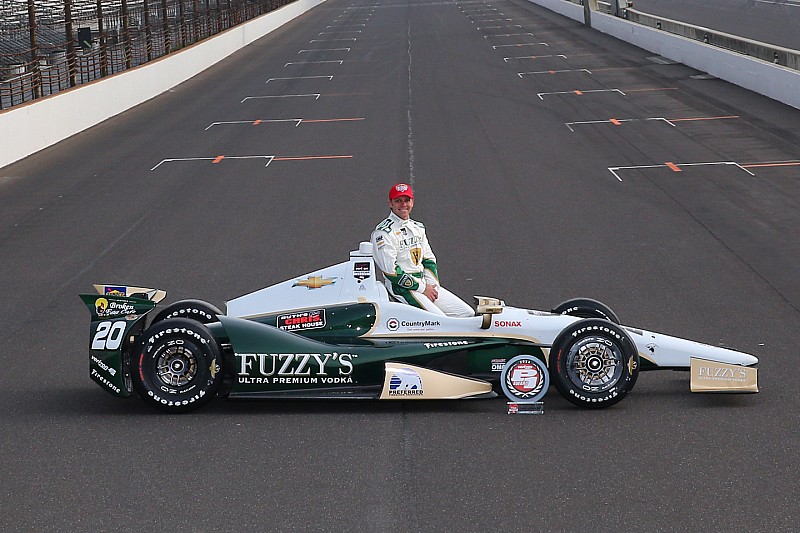 Ed Carpenter encore en pole à Indianapolis