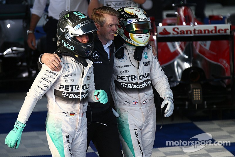 Mercedes force Hamilton et Rosberg à l'union sacrée face à Ferrari