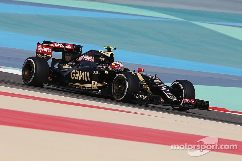Lotus enjoys a strong first day of running at the Bahrain International Circuit