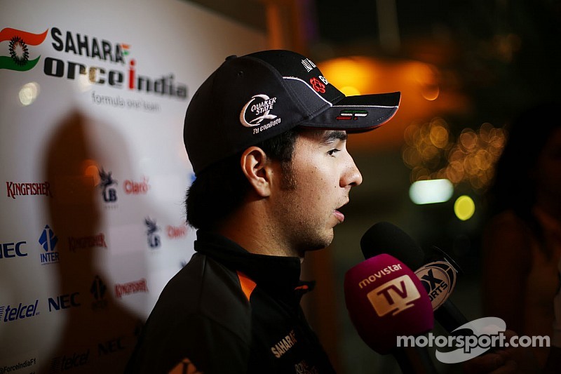 Checo, frustrado, pero con mucha confianza