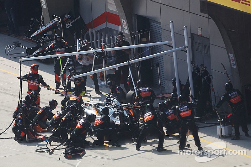 Force India propose un libre choix des gommes pour les équipes