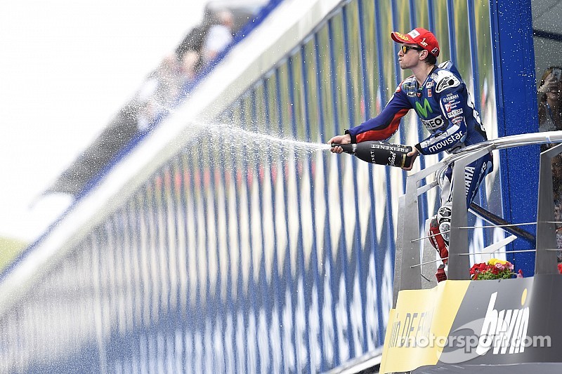 Lorenzo sabe que el trabajo duro lo llevó al podio