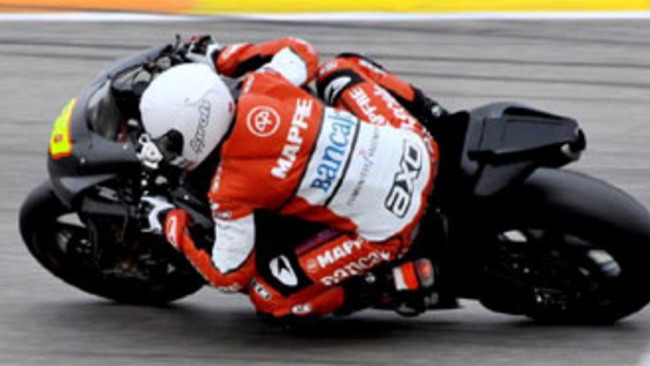 Moto2 2010, Valencia test, day/2: Simon davanti