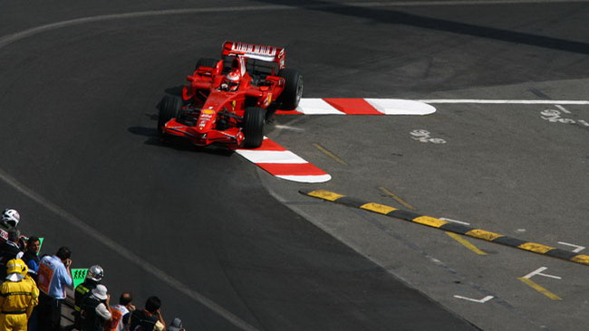 Modificati i cordoli di Monaco