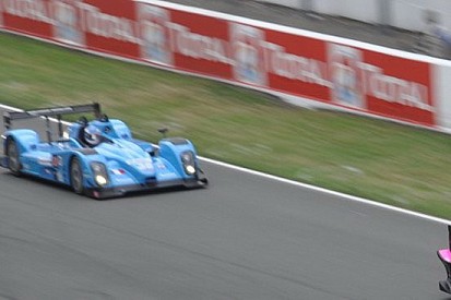 Krohn tampona Bruneau alla curva Indianapolis