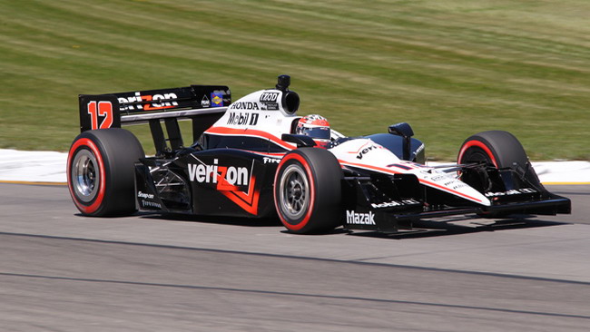 Tripletta Penske nelle qualifiche del Glen