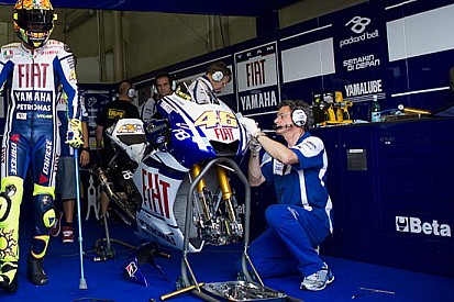 Valentino domani non si vede sul podio