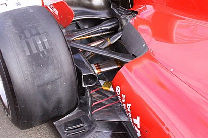 La Ferrari col ritardo di accensione a Hockenheim