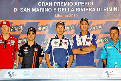 Lorenzo e Pedrosa sfidano Rossi a casa sua