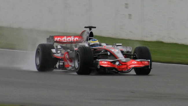 Dean Smith ha provato la McLaren a Silverstone