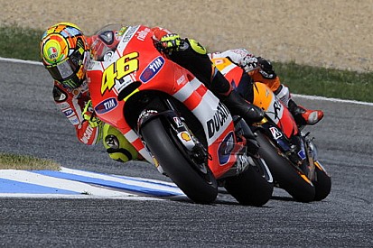 La spalla di Valentino si avvicina al 100%